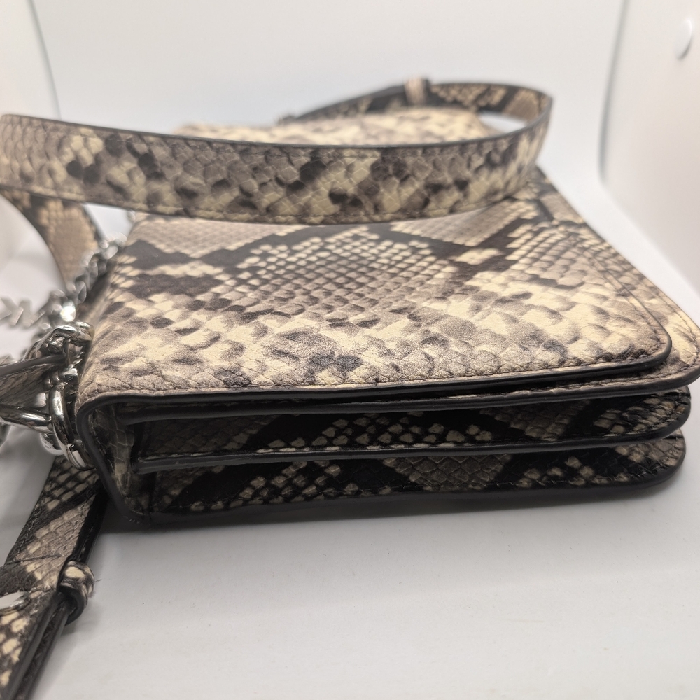 Michael Kors Python Crossbody Bag With Chain Dera… - image 3